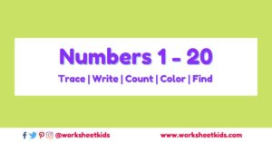 number sense free printable pdf worksheets kids