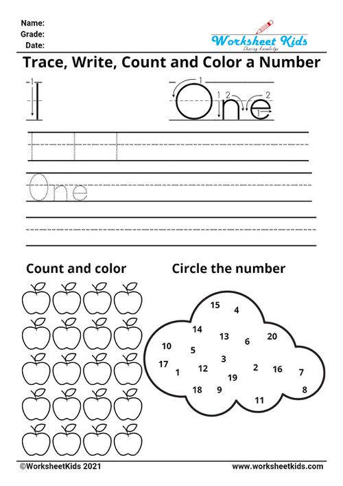 number tracing counting writing finding 1 20 for kindergarten preschool