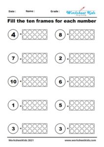 Ten frame activities for kindergarten | Addition & subtraction using 10 ...